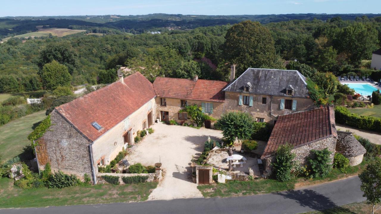 La Vieille Ferme: Superbe Complexe De 3 Gites En Pierre Avec Piscine Au Coeur Du Perigord Noir Saint-Genies Dış mekan fotoğraf