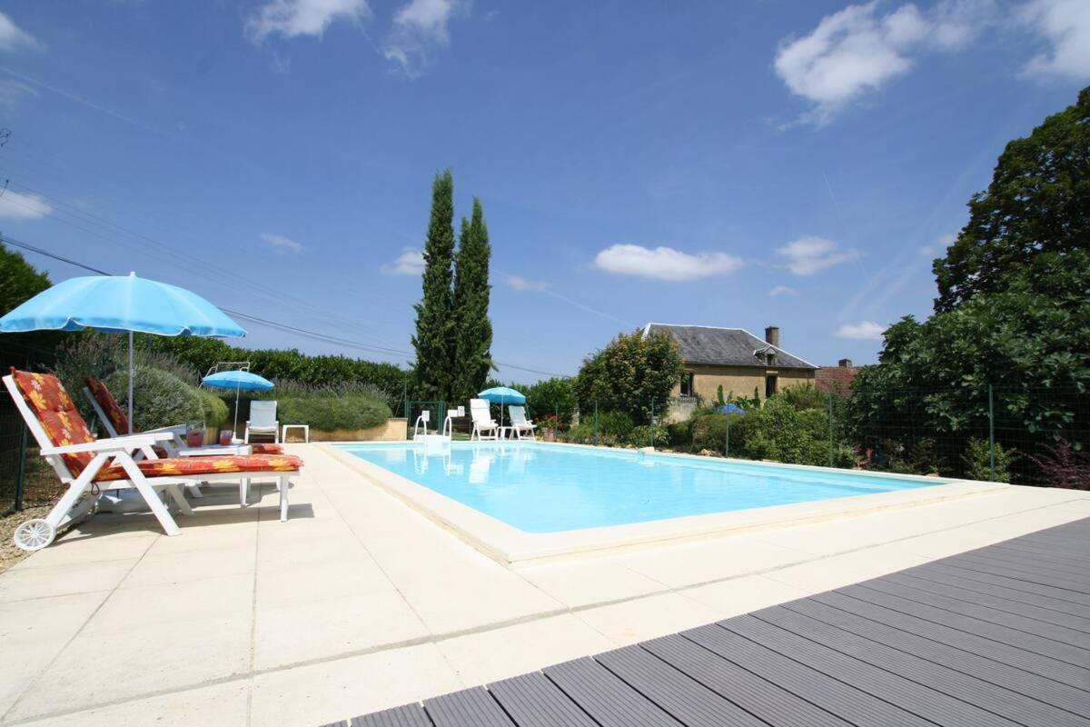 La Vieille Ferme: Superbe Complexe De 3 Gites En Pierre Avec Piscine Au Coeur Du Perigord Noir Saint-Genies Dış mekan fotoğraf