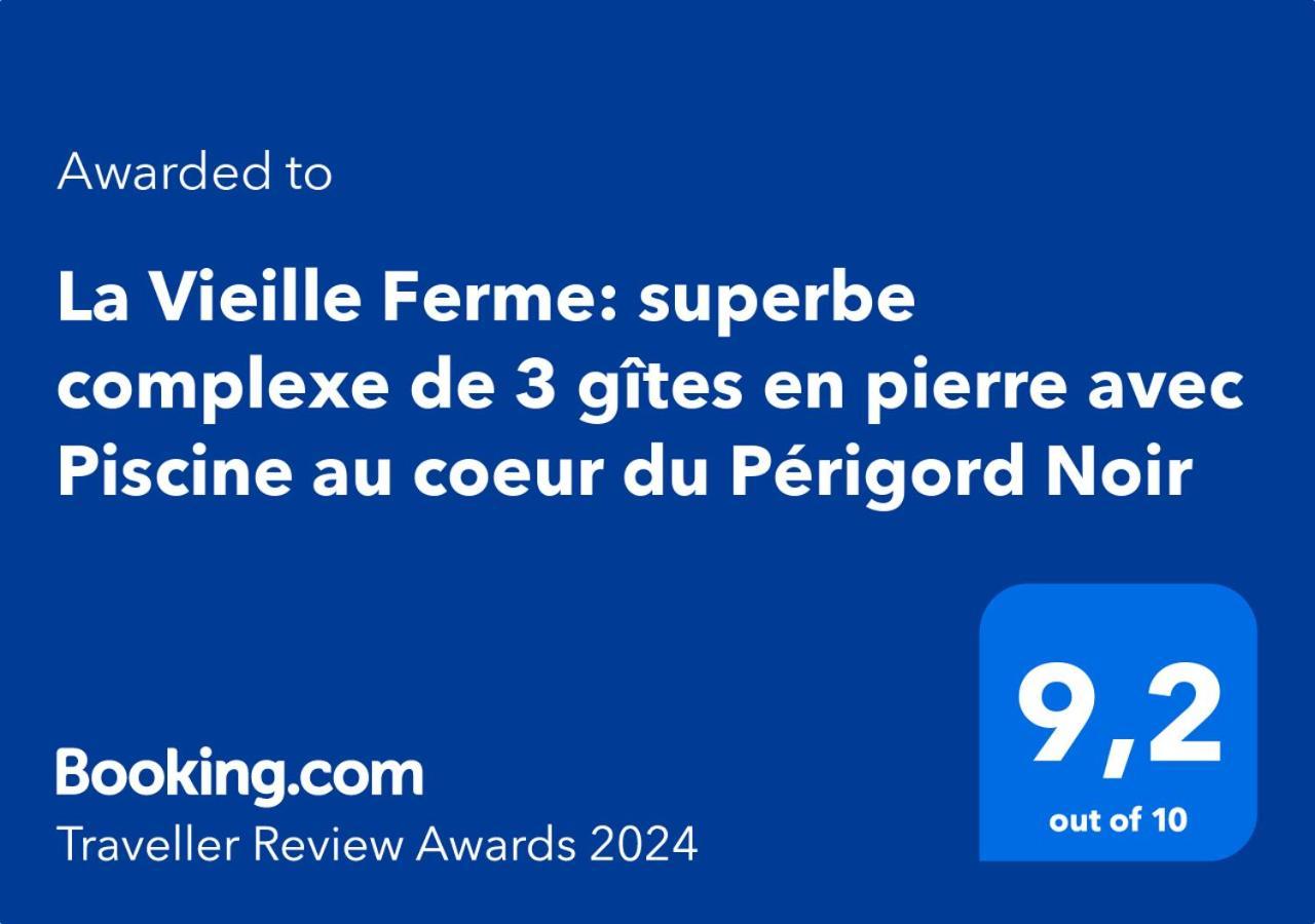 La Vieille Ferme: Superbe Complexe De 3 Gites En Pierre Avec Piscine Au Coeur Du Perigord Noir Saint-Genies Dış mekan fotoğraf