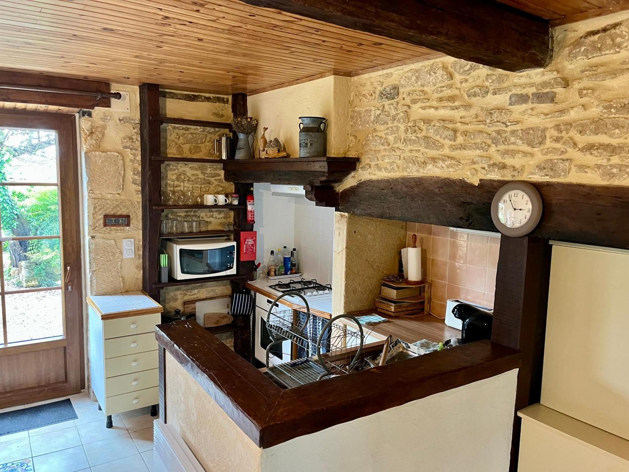 La Vieille Ferme: Superbe Complexe De 3 Gites En Pierre Avec Piscine Au Coeur Du Perigord Noir Saint-Genies Dış mekan fotoğraf